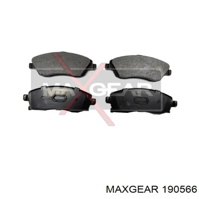 Гальмівні колодки Maxgear 190566 ціна, від 17.49 USD