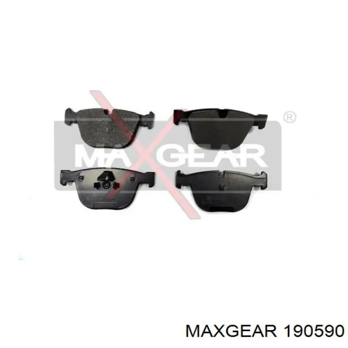 Задні гальмівні колодки Maxgear 190590 ціна, від 35.29 USD