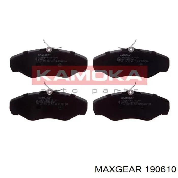 Купити 190610 Maxgear Колодки гальмівні передні, дискові
