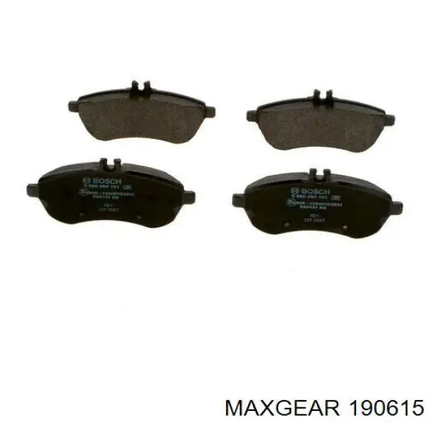 190615 Maxgear Передні гальмівні колодки