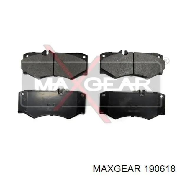 Гальмівні колодки Maxgear 190618 ціна, від 18.54 USD