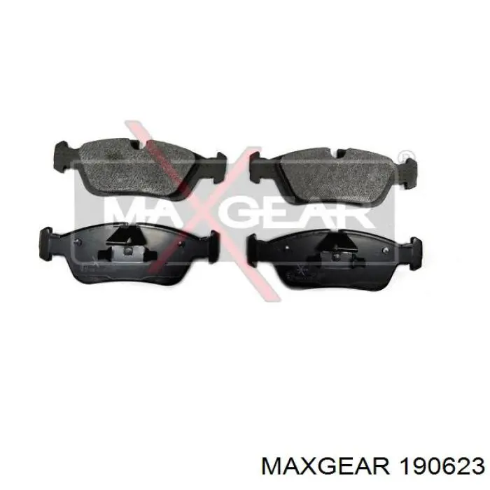 Гальмівні колодки Maxgear 190623 ціна, від 24.63 USD