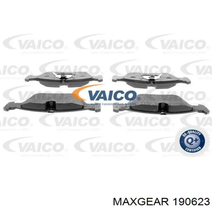Купити 190623 Maxgear Колодки гальмівні передні, дискові