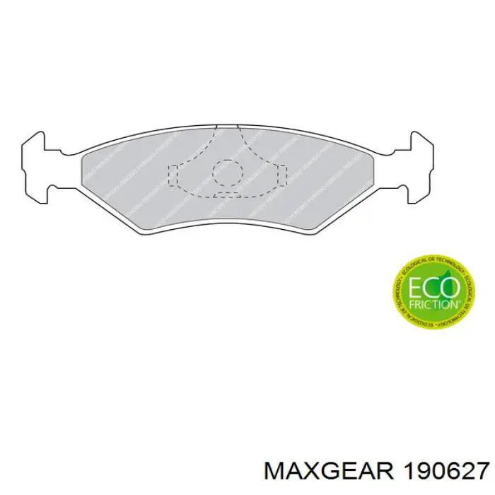 190627 Maxgear Передні гальмівні колодки