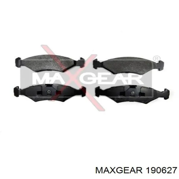 Гальмівні колодки Maxgear 190627 ціна, від 15.07 USD