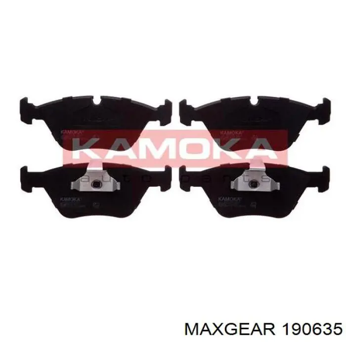 Купити 190635 Maxgear Колодки гальмівні передні, дискові