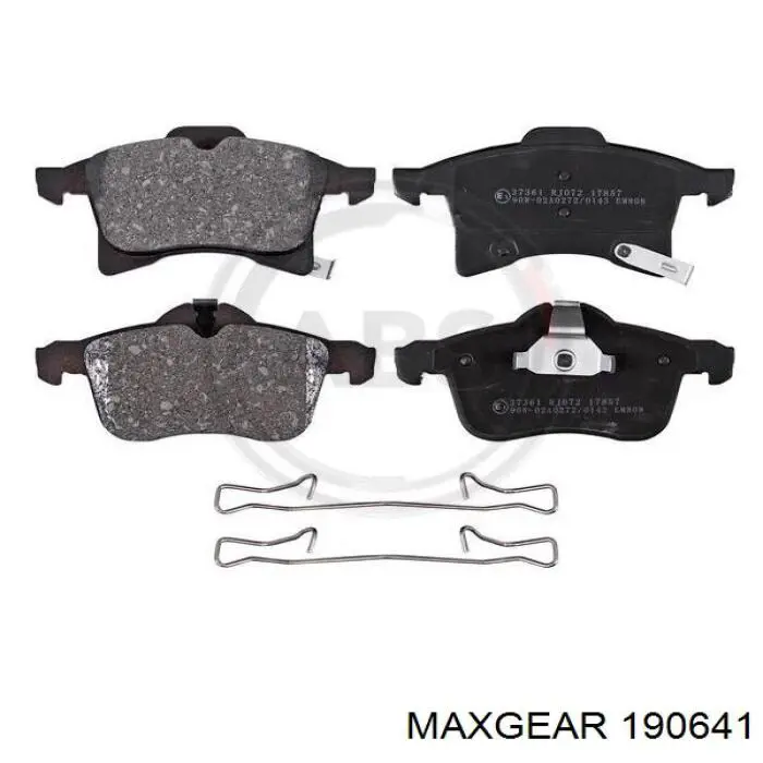 Купити 190641 Maxgear Колодки гальмівні передні, дискові