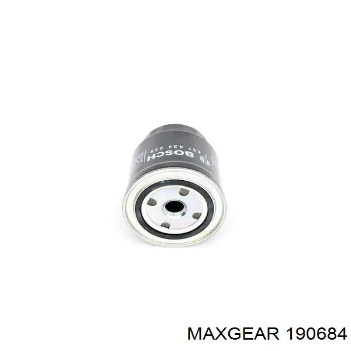 Диск гальмівний задній Maxgear 190684