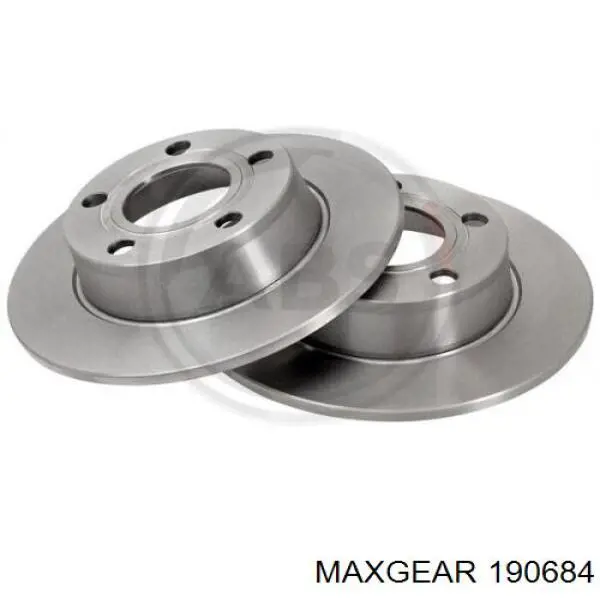 Задні дискові гальма Maxgear 190684 ціна, від 22.32 USD