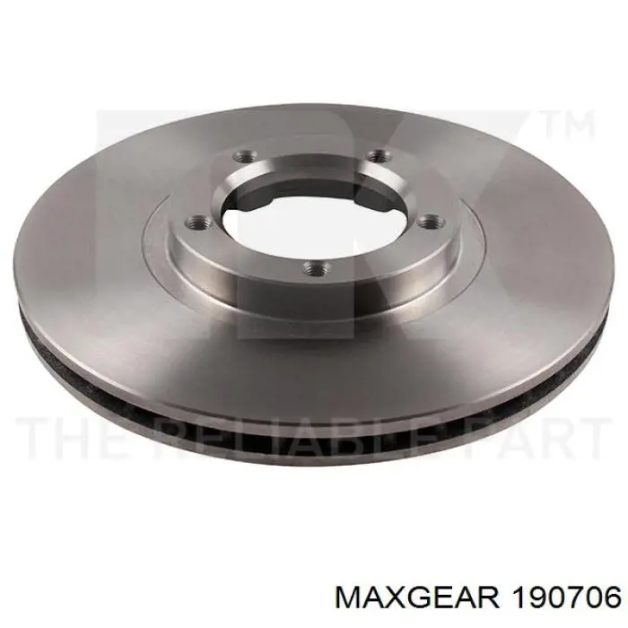 Гальмівні диски передні 190706 Maxgear