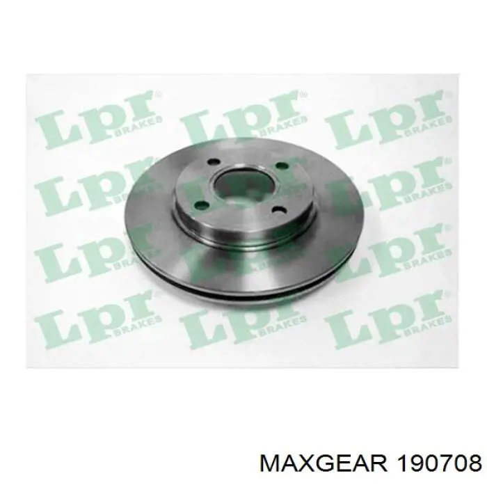 Гальмівні диски передні 190708 Maxgear