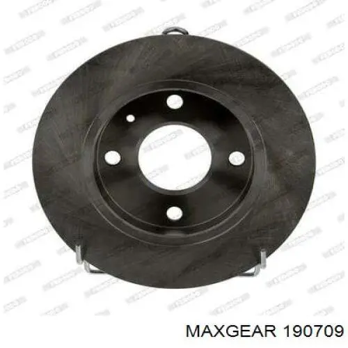 190709 Maxgear диск гальмівний передній