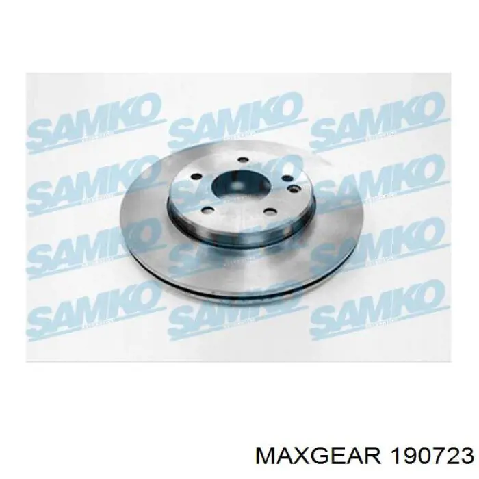 Диск гальмівний передній Maxgear 190723