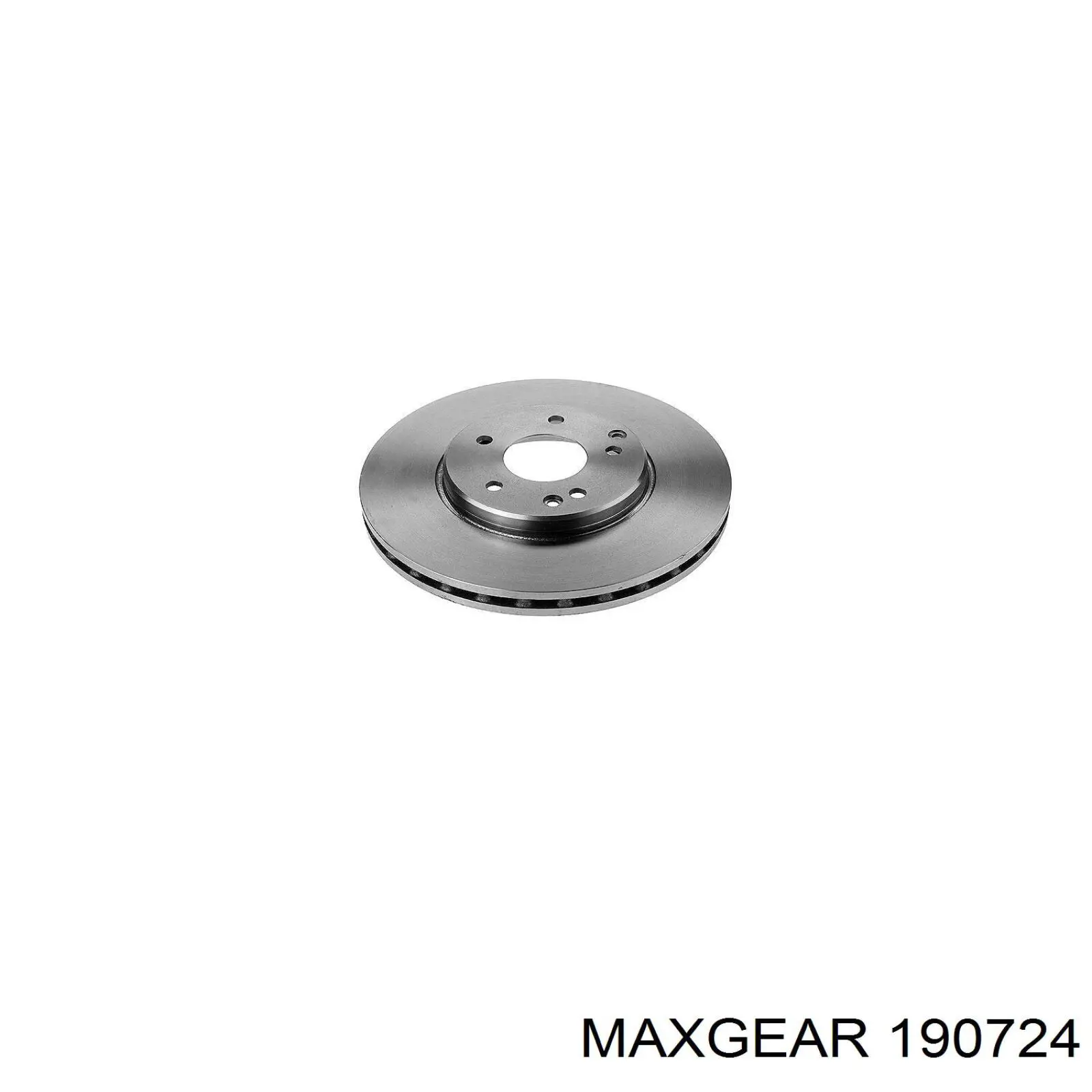 190724 Maxgear Гальмо дискове переднє