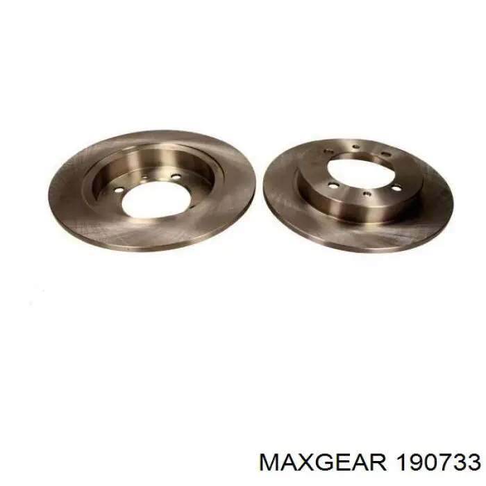 Купити 190733 Maxgear Диск заднього гальма