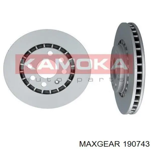 Купити 190743 Maxgear Ротор гальмівний