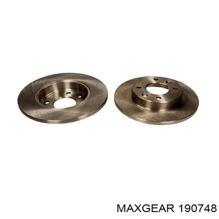 Диск переднього гальма Maxgear 190748 ціна, від 20.17 USD