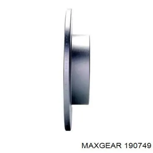 Купити 190749 Maxgear Диск заднього гальма