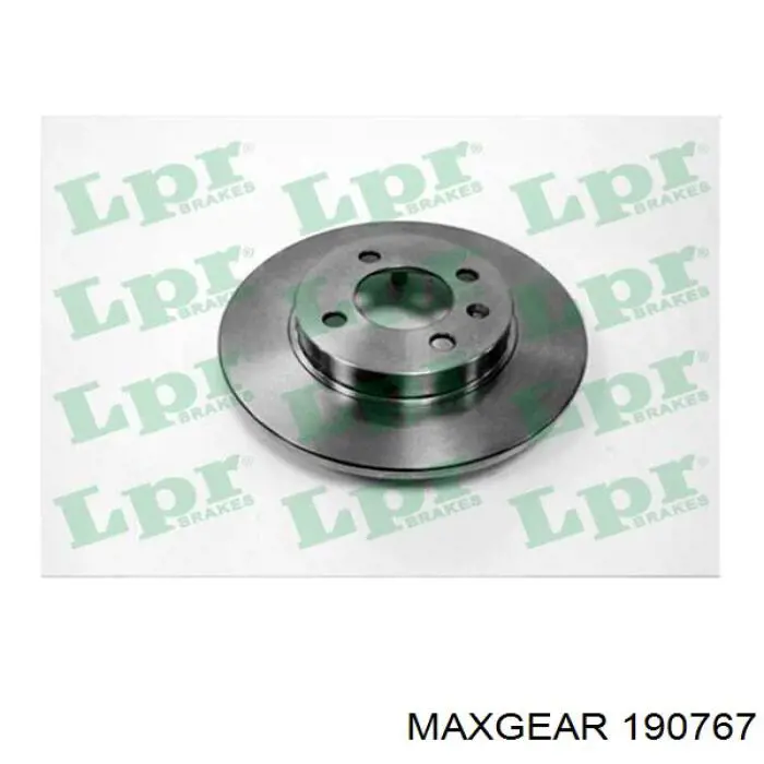 Гальмівні диски передні 190767 Maxgear