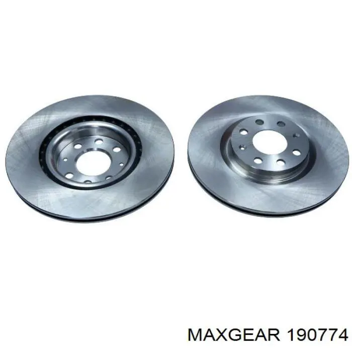 Гальмівні диски передні 190774 Maxgear