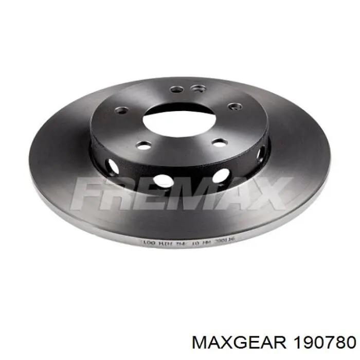 Диск гальмівний передній Maxgear 190780