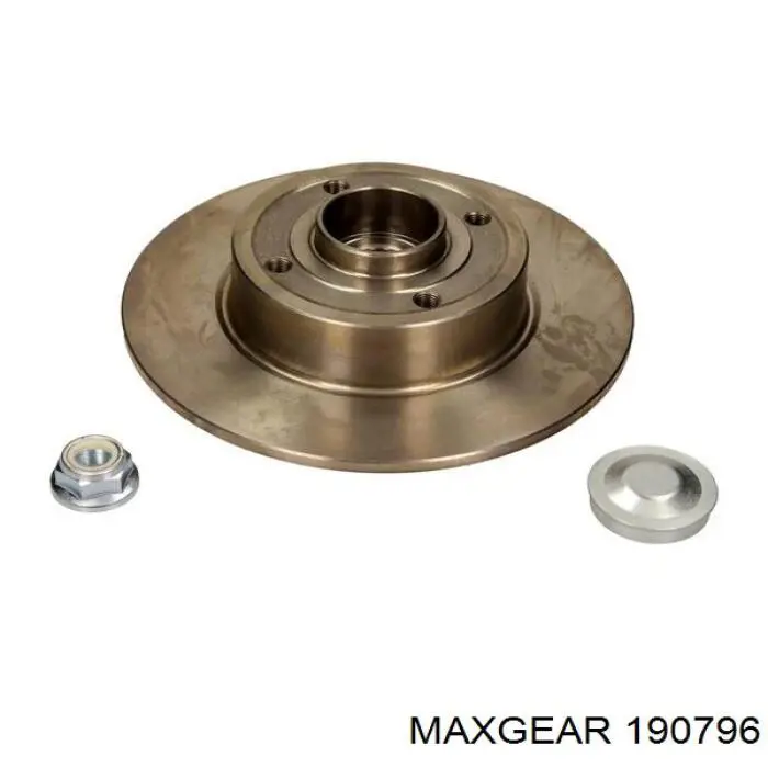 190796 Maxgear Гальмо дискове переднє