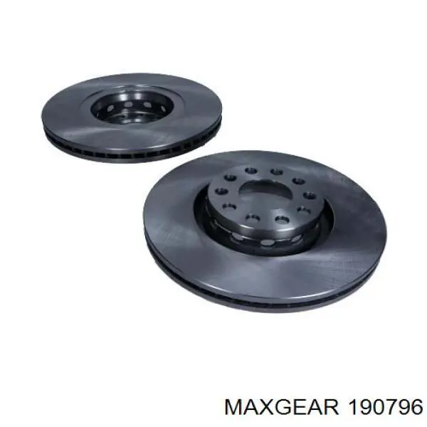 Диск переднього гальма Maxgear 190796 ціна, від 26.64 USD