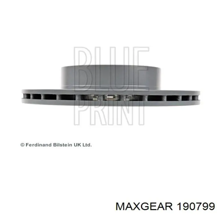 Диск гальмівний передній Maxgear 190799