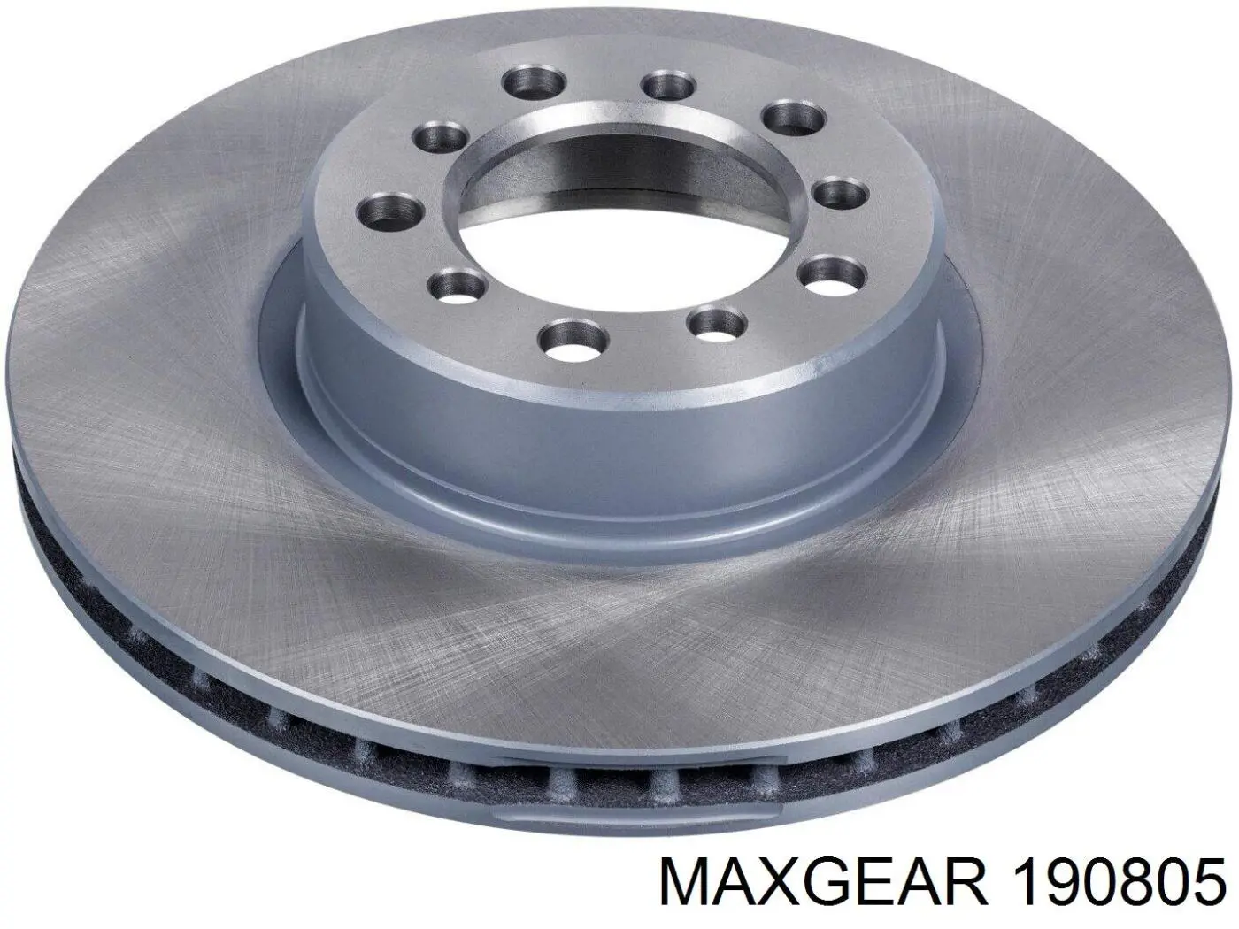 190805 Maxgear диск гальмівний передній