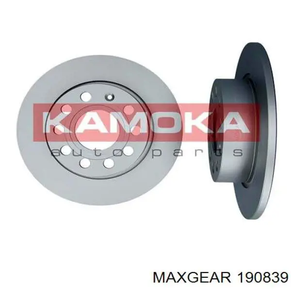 Купити 190839 Maxgear Диск заднього гальма