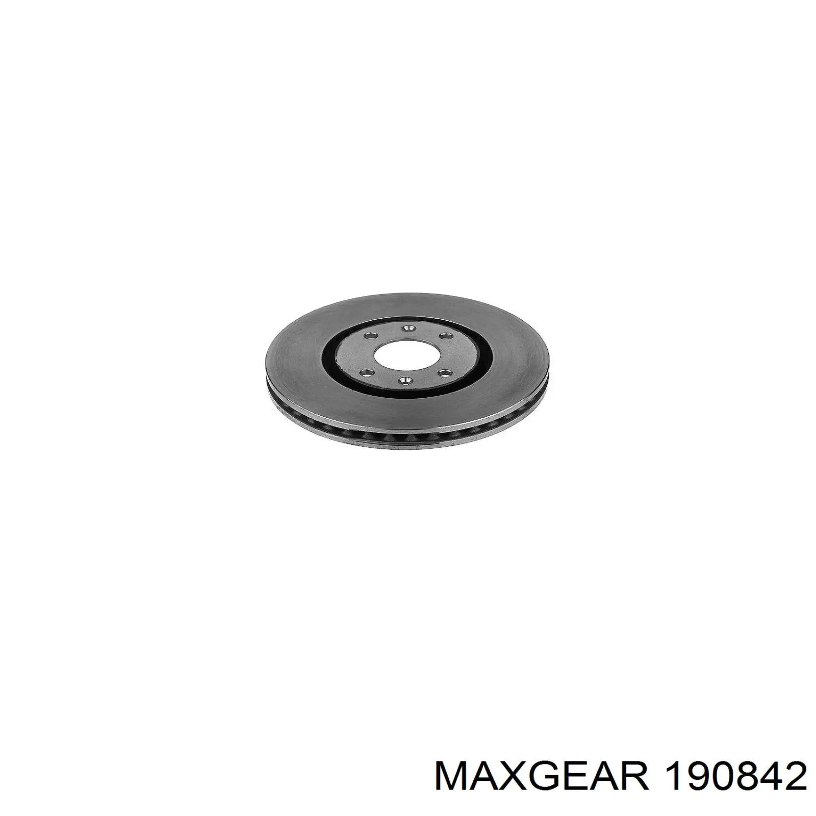 190842 Maxgear диск гальмівний передній