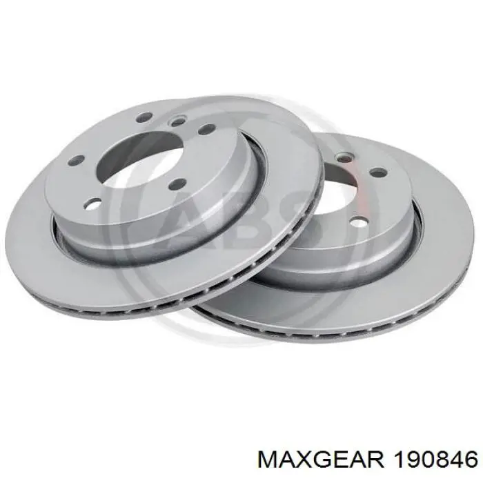 Гальмівні диски 190846 Maxgear