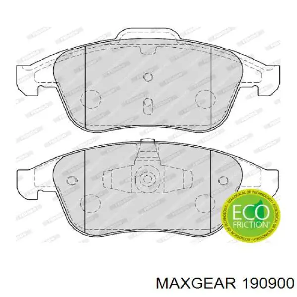 Гальмівні колодки Maxgear 190900 ціна, від 29.36 USD