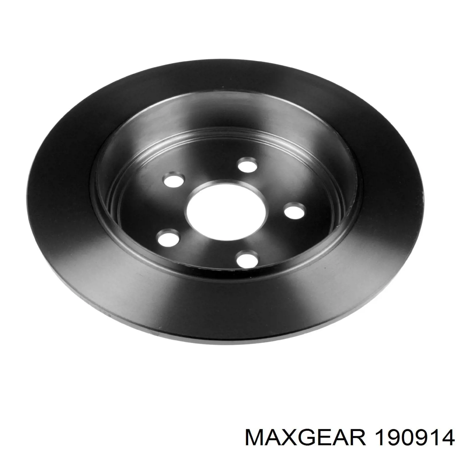 190914 Maxgear диск гальмівний задній