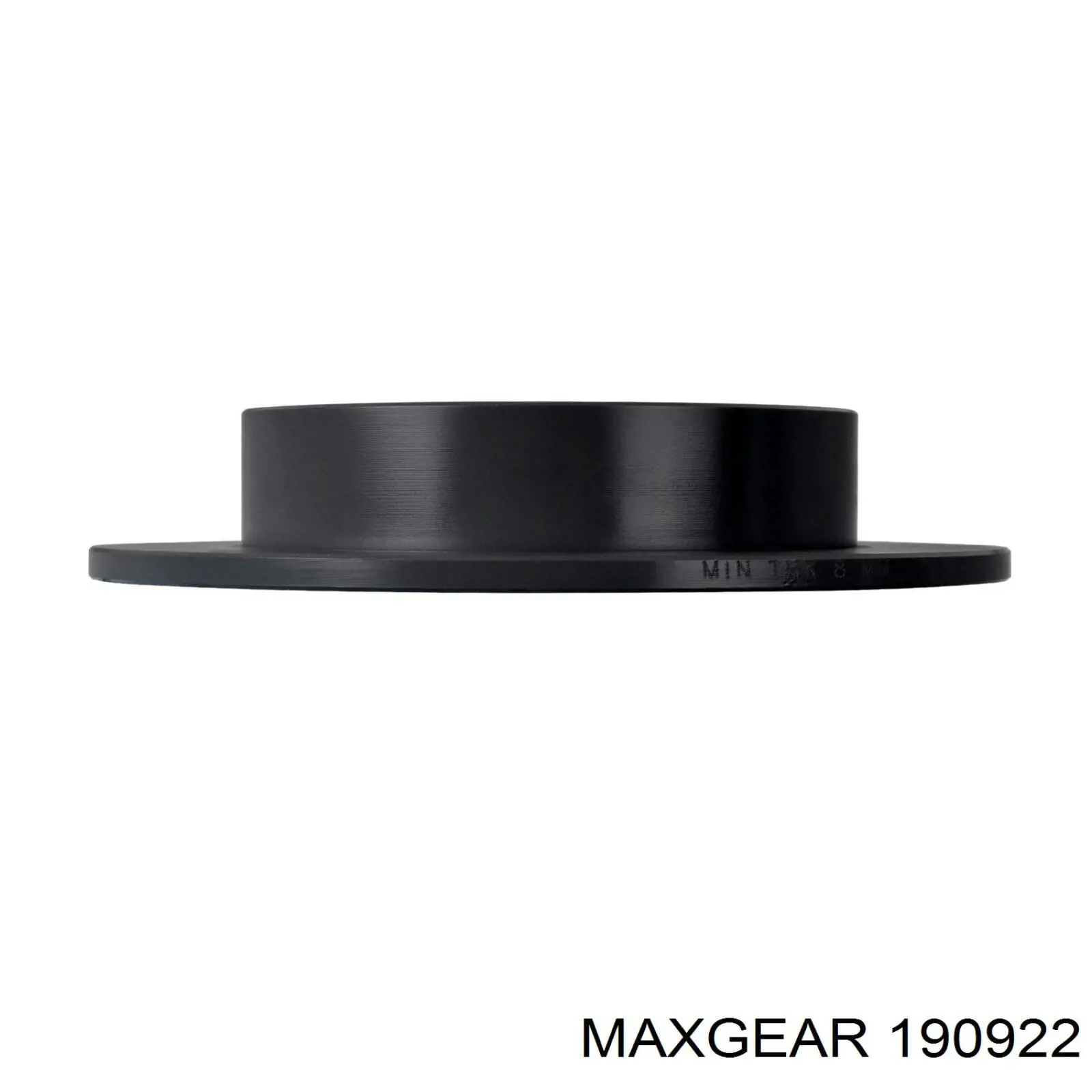 Диск гальмівний задній Maxgear 190922