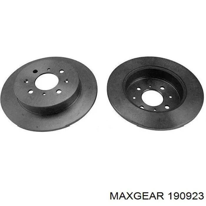 Диск гальмівний задній Maxgear 190923