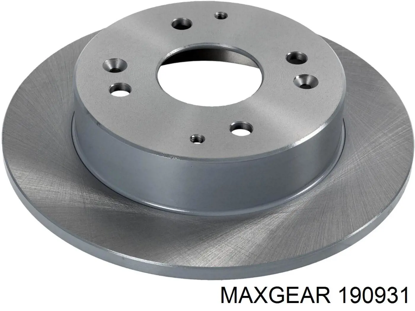 190931 Maxgear диск гальмівний задній