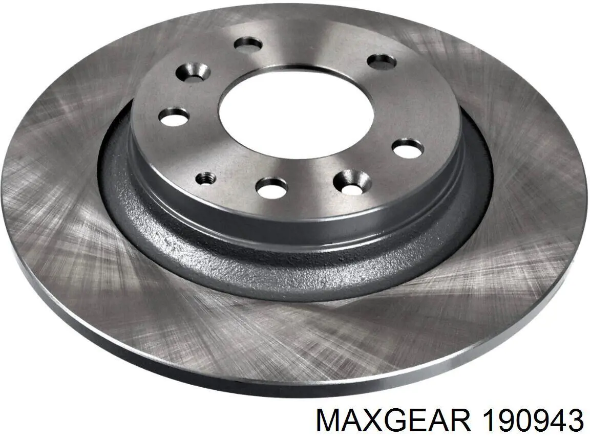 Купити 190943 Maxgear Диск заднього гальма