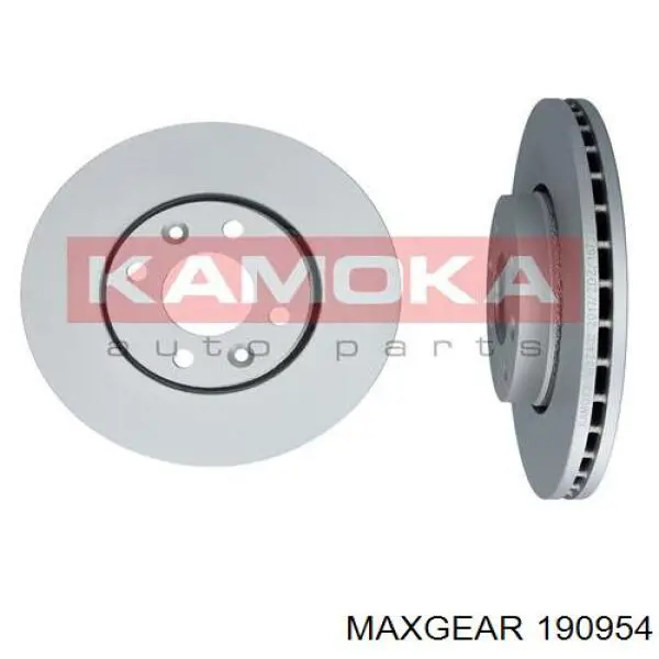 Диск гальмівний передній 190954 Maxgear