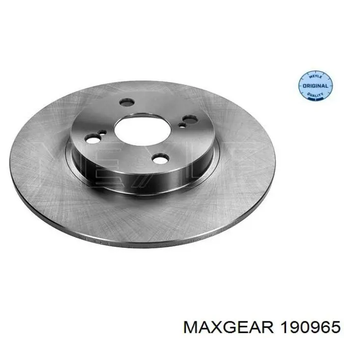 190965 Maxgear диск гальмівний задній