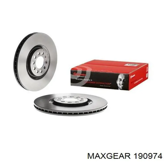 Купити 190974 Maxgear Ротор гальмівний