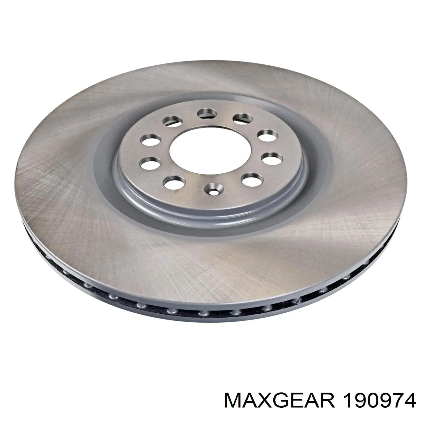 190974 Maxgear диск гальмівний передній