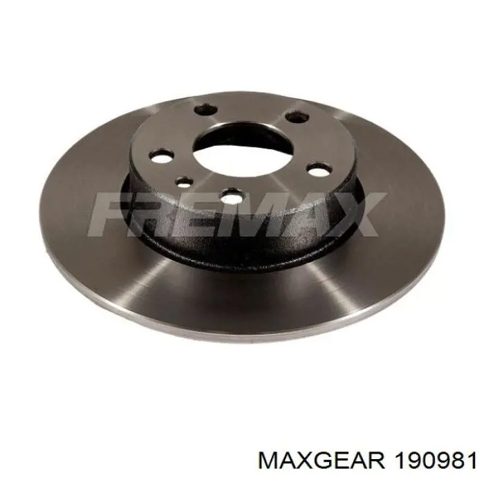 Гальмівні диски 190981 Maxgear