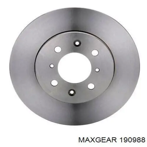 190988 Maxgear диск гальмівний передній