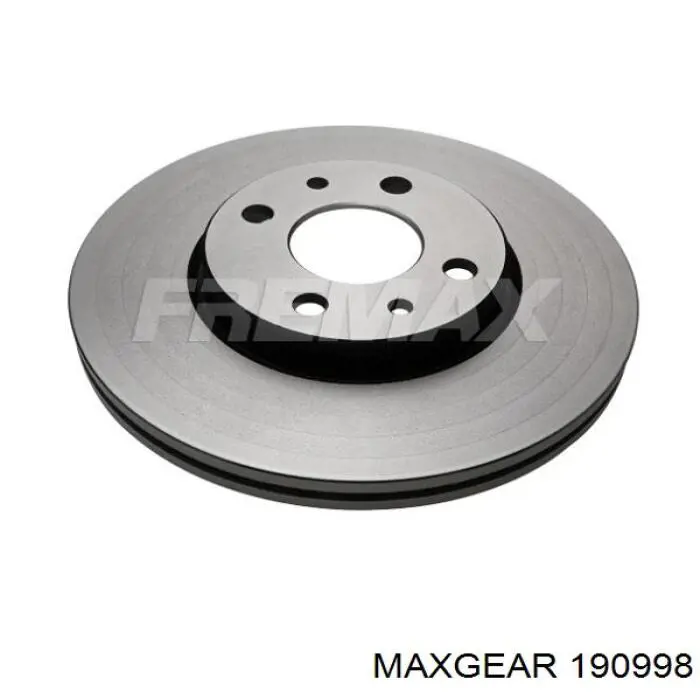 Гальмівні диски передні 190998 Maxgear