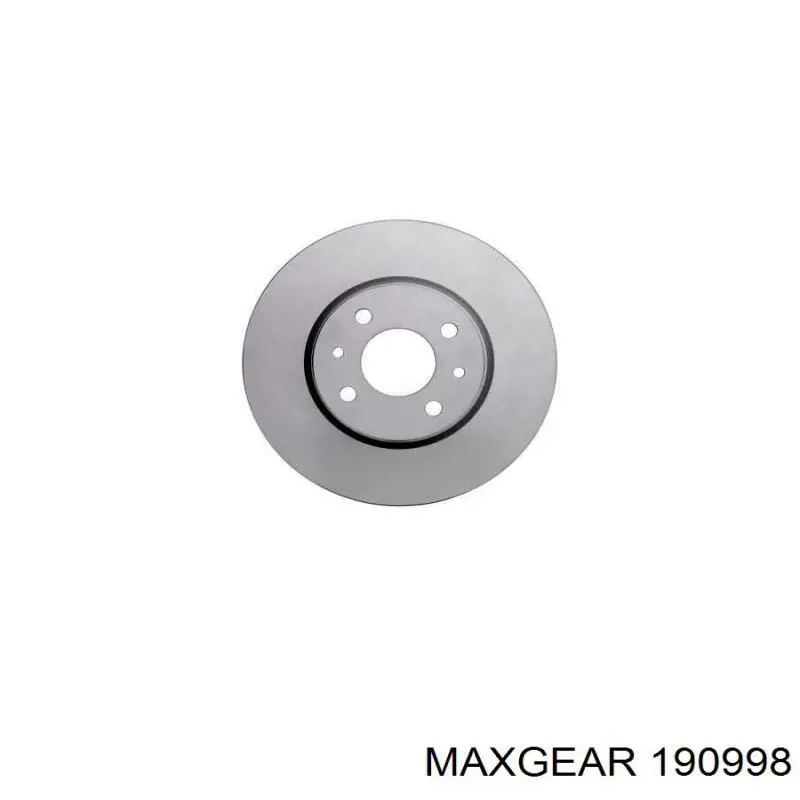 Диск переднього гальма Maxgear 190998 ціна, від 27.63 USD