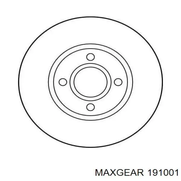 Гальмівні диски передні 6676462 Ford