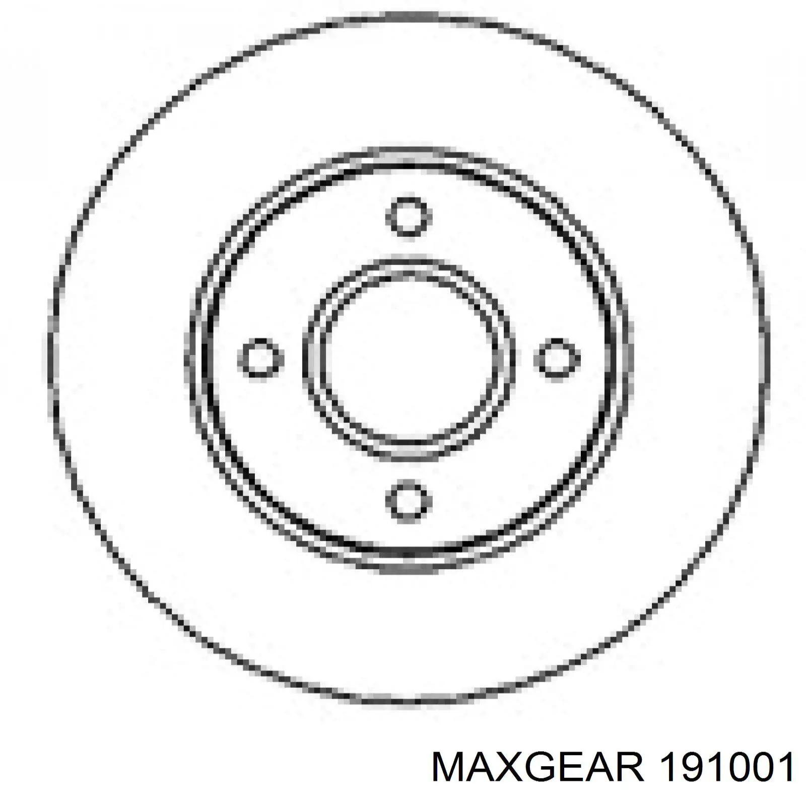 Диск переднього гальма Ford 6676462 ціна, від 36.10 USD