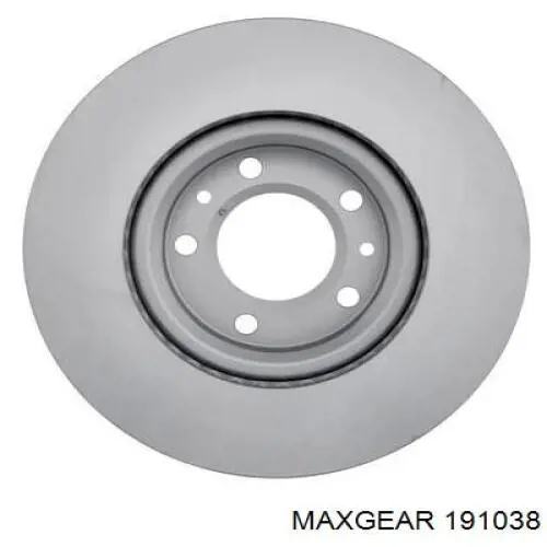 191038 Maxgear Гальмо дискове переднє
