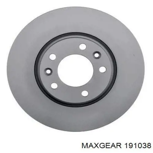 Купити 191038 Maxgear Ротор гальмівний